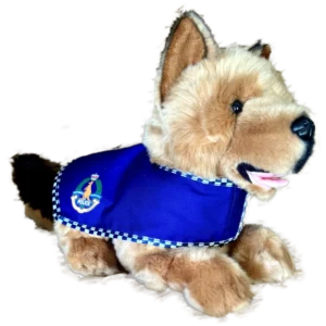 Collectible Dog - German Shepherd, Police Coat