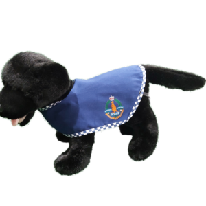 Collectible Dog - Black Labrador, Police Coat