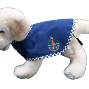 Collectible Dog - Creme Labrador, Police Coat