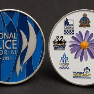 Challenge Coin: National Police Memorial 20th Anniversary & National Police Legacy