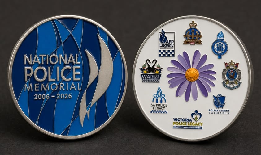Challenge Coin – National Police Memorial 20th Anniversary & National Police Legacy
